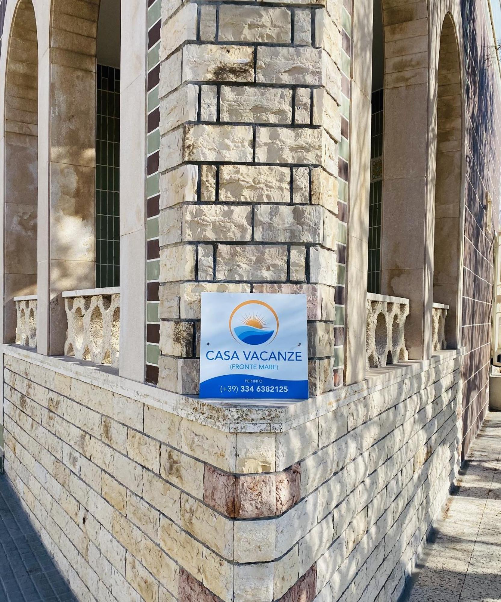Casa Fronte Mare Villa Marina di Mancaversa Exterior foto